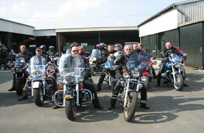 3. Motorradausfahrt Justice on bikes